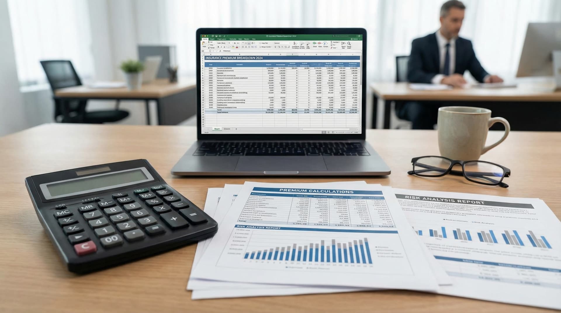 Stacked coins with insurance policy documents, representing cash value growth and financial planning